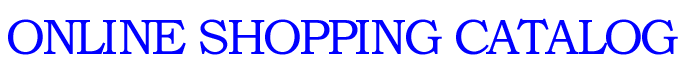 Online Shopping Catalog